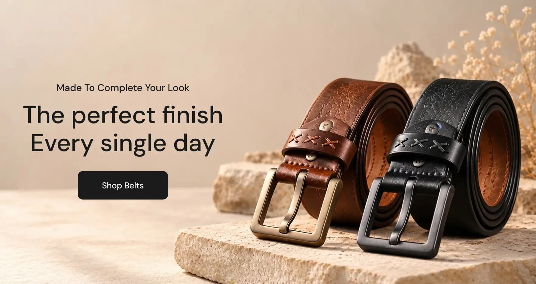 Rey real leather belts for men in Bangladesh